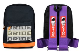 Brand New JDM Asimo Bride Racing Purple Harness Adjustable Shoulder Strap Back P - £27.46 GBP