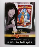 Vintage Walt Disney Gold Collection Aristocats Promotional Movie Pin Button - $8.93 CAD