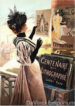 Exposition Du Centenaire De La Lithographie Galerie Poster Fine Art Lithograph - £203.15 GBP
