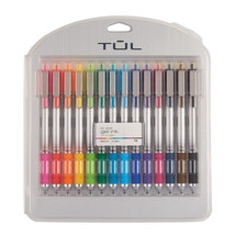 Tul Retractable Gel Pens, Bullet Point, 0.7 mm, Gray Barrel, Assorted Standard - £23.52 GBP