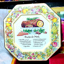 1982 Avon England~platter~With Buche de Noel recipe on the platter. - £20.17 GBP