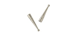 Tandy Leather Long Bolo Tips Nickel Plated Pr 11232-00 - $3.99