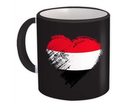 Yemeni Heart : Gift Mug Yemen Country Expat Flag Patriotic Flags National - £12.70 GBP