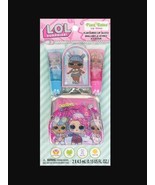 LOL Surprise Easter Plant Based Lip Gloss, Sticker &amp; Pouch / Coin Purse - $254.83 MXN