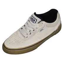 Etnies Joslin Vulc Skate Shoes Mens 8.5 Womens 10 Beige Suede Leather Sn... - £38.91 GBP