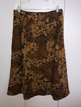 CHRISTOPHER &amp; BANKS LADIES LOVELY LONG STRETCH A-LINE SKIRT-14-NWOT-VELO... - $11.29