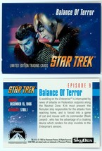 RARE 1993 TOS Star Trek VHS Exclusive SkyBox Card ~ Balance of Terror RO... - $19.79