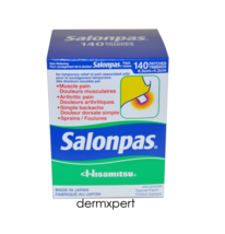 SALONPAS 140 Pain Relieving Patches External Arthritis Back Relief EXP:01/26 - £15.76 GBP