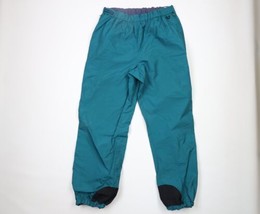 Vtg 90s Columbia Mens XL Spell Out Reversible Cuffed Joggers Pants Snow ... - $49.45