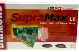 Diamond SupraMax LE 56K PCI Fax Modem V.90 (V.92 Ready) by Conexant - ne... - $223.01 MXN