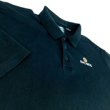 Bacardi Rum Men Black Polo Golf Shirt Ahead Sz XL - $24.99