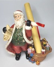 PartyLite Checking His List Tealight Holder Retired NIB P29E/P9841 - $49.99