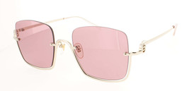 Gucci GG1279S-003 Sunglasses Sun Glasses 003 Gold Authentic New 54mm Female - $359.98