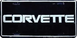 K's Novelties Corvette Metal License Plate - $6.88