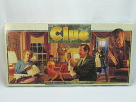 Clue 1993 Classic Detective Board Game Hasbro Parker Brothers EUC Bilingual - £11.42 GBP