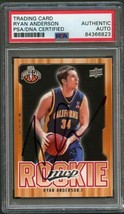 2008-09 Upper Deck MVP #220 Ryan Anderson Signed Card AUTO PSA Slabbed Rookie RC - £39.04 GBP