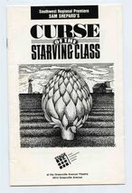 Sam Shepard's Curse of the Starving Class SW Regional Premiere Program - $11.88