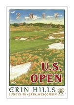 USGA PGA Tour Golf Course Metal Sign 12x8in Vintage Major Tournament Pos... - $456.38 MXN