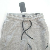 Nike Men Air Jordan Fleece Pants - DA6709 - Gray 091 - Size S - NWT - £50.86 GBP