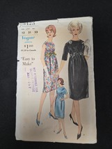 Vogue Sewing Pattern #5423 Dress Size 10 Bust 31 Hip 33 1960s Vintage Cut - $9.95