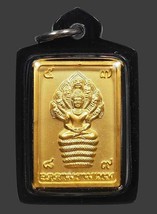 Jatukam Ramathap v. &quot;duang dee&quot;( good luck) 3 cm. Real Thai Amulet B.E.2... - $734.22 MXN