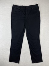 Bandolino Women&#39;s Amy Modern Straight Leg Tummy Slimming Stretch Jeans Black 16 - £23.34 GBP