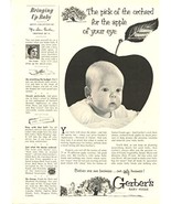 Gerber Baby ad 1 page original clipping magazine photo #X6827 - $110.92 MXN