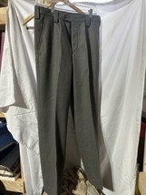 Vintage East German NVA Military Pants 30x30 Gray Wool Trousers g 44 - £39.19 GBP