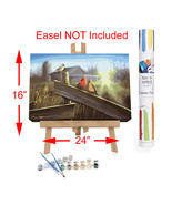 Adult Paint By Numbers Acrylic Set Morning Song 16x24&quot; Winnies Picks - $37.62