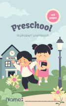 Fun and Colorful Preschool Alphabet Workbook (Printable) - £3.99 GBP