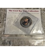 Civil War Coin ~General Stonewall Jackson ~ Colorized Kennedy Half Dollar - £12.54 GBP