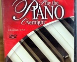 The Overnight Music Series Play The Piano Overnight DVD W/Bonus Practice CD - £14.93 GBP