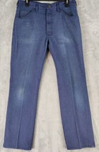 Dickies Pants Mens 33 x 30 Navy Blue Distressed Grunge Worn Vintage Work... - $55.43