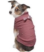 Fashion Pet Flirty Pearl Dog Sweater Pink Medium - £37.16 GBP