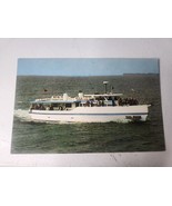 Vintage Deep Sea Party Fishing Dolphin Boat Travel Tourism - £6.26 GBP