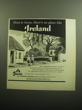 1958 Irish Tourist Office Ad - Next to home, there&#39;s no place like Ireland - £14.82 GBP