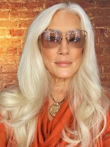 Vintage L&#39;AMY Dallas Gold K100  Pilot France Sunglasses FRAMES ONLY 59[]... - $88.21