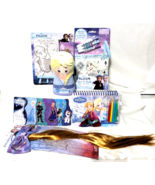 Elsa Anna Olaf Lot of 6 Disney Frozen New Toys Paint color Activity Purs... - €14,90 EUR