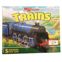 Mean Machines Trains 5 Amazing Pop-Ups Terry Pastor Rod Green 2011 Sandy... - £12.51 GBP