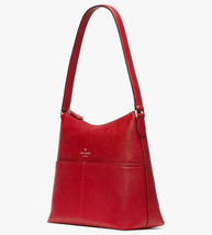 Kate Spade Bailey Candied Cherry Leather Shoulder Bag Red Purse K4650 NWT FS - $148.48