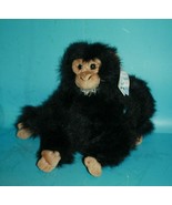 Aurora Flopsies Chuma Monkey Black Brown Plush 14&quot; Stuffed 31063 Soft To... - £61.02 GBP