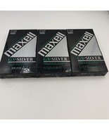 Lot Of 5 Maxwell GX-Silver 6 Hour T-120 Blank VHS Tapes New Sealed - $405.42 MXN