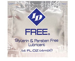 Id Free Water Based Lubricant - 4ml Foil - $14.39