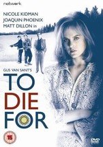 To Die For DVD (2007) Nicole Kidman, Van Sant (DIR) Cert 15 Pre-Owned Region 2 - £14.86 GBP