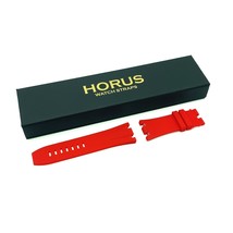 Horus Rubber Audemars Red Strap - Brand New - 30mm Lug Width - £156.45 GBP