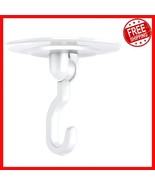 Heavy-Duty White Self-Stick Adhesive Hooks - 12 Pack for Effortless Orga... - $945.06 MXN