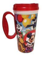 Disney Mickey Mouse Club rapid refill 6" plastic souvenir cup - $12.30
