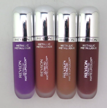 Revlon Metallic Ultra HD Matte LipColor * Four Pack* - £20.19 GBP