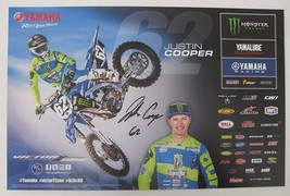 Justin Cooper supercross motocross signed autographed 11x17 Poster COA - £78.21 GBP