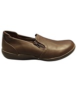 Judith Slip-On Loafers Men&#39;s Size 9M Brown Faux Leather Comfort Closed Toe - $30.42
